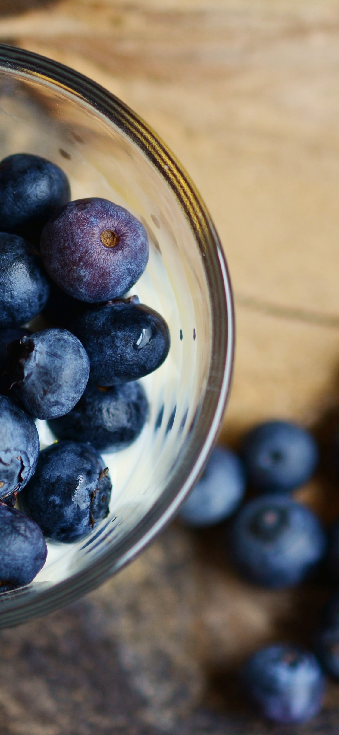 蓝莓, 食品, 梅斯皮诺亚, 营养, 健康 壁纸 1125x2436 允许