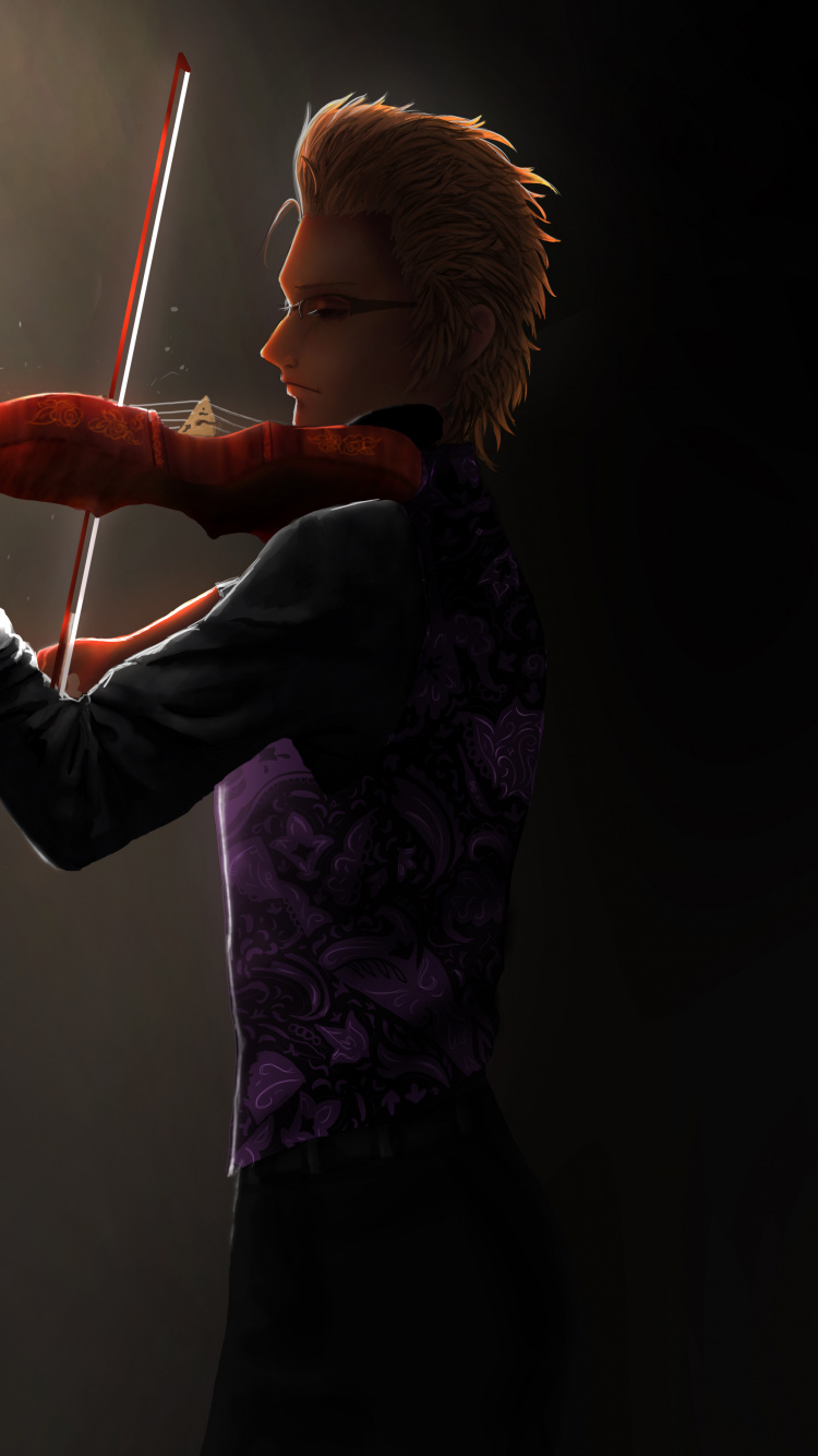 Fille en Veste Violette Tenant Des Guirlandes Lumineuses. Wallpaper in 750x1334 Resolution