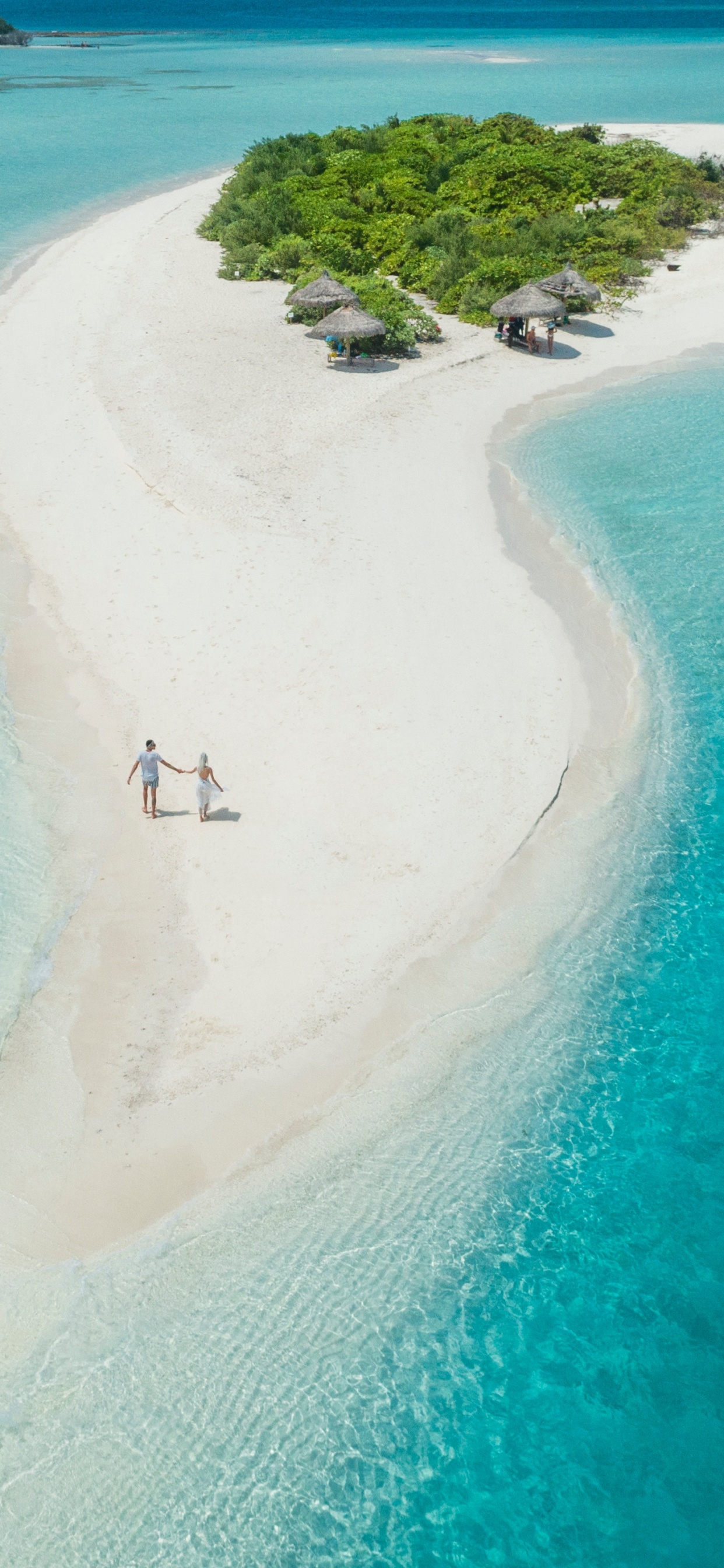 Insel, Strand, Atoll, Urlaub, Küsten-und Ozeanischen Formationen. Wallpaper in 1242x2688 Resolution