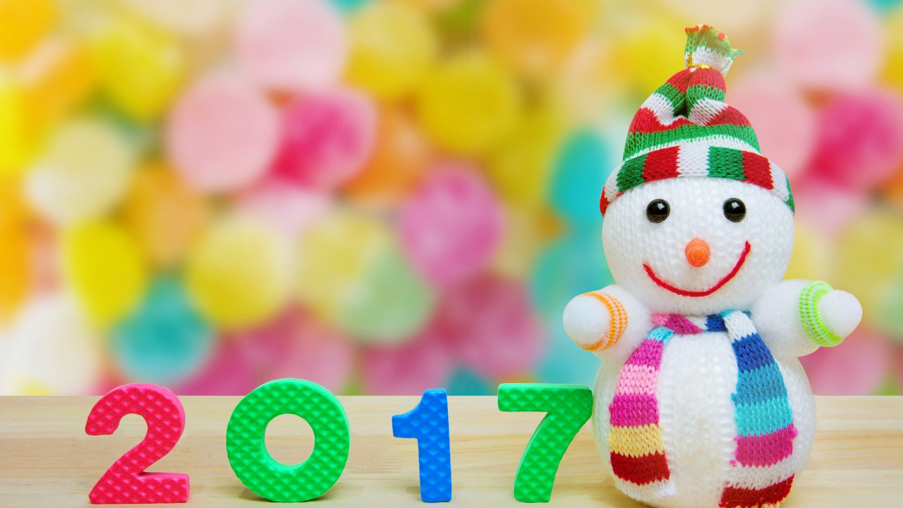 Muñeco, El Día De Navidad, Felicidad, Navidad, Dulces. Wallpaper in 1280x720 Resolution