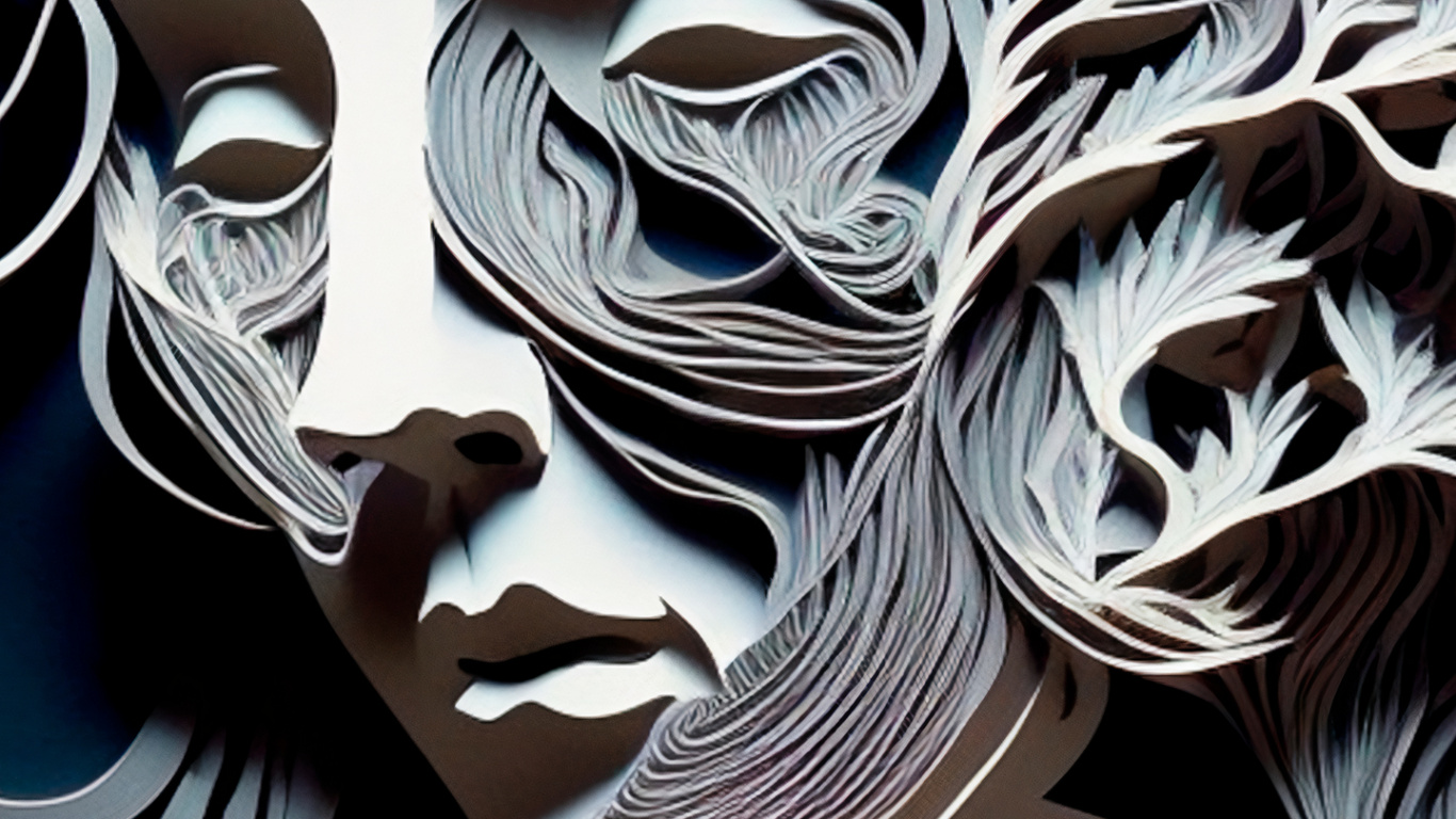 Fiction, New Island Books, Eye, Eyelash, Art. Wallpaper in 1366x768 Resolution