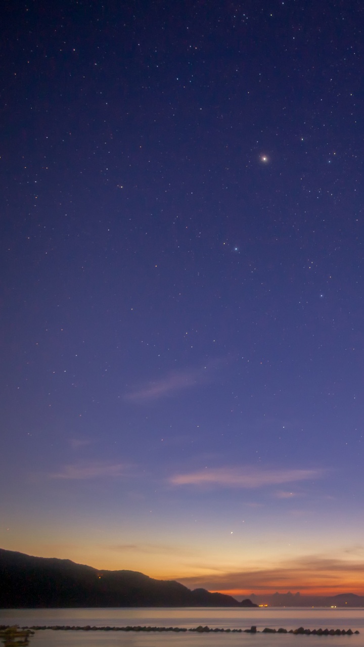 地平线, 气氛, 天文学对象, 天文学, 大海 壁纸 720x1280 允许