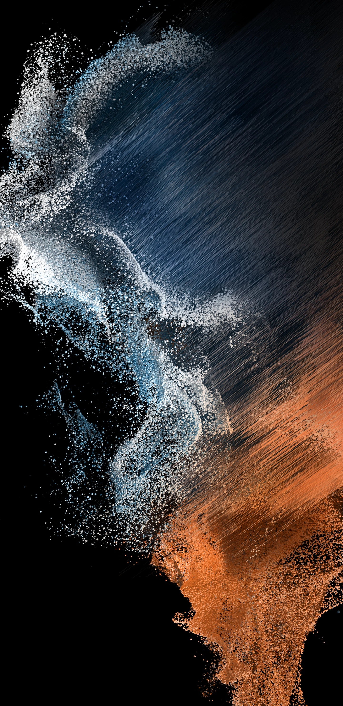 S22, 安卓, 气氛, 午夜, 电蓝色的 壁纸 1440x2960 允许