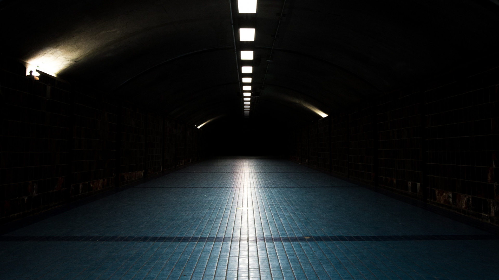 Blue and White Floor Tiles. Wallpaper in 1920x1080 Resolution