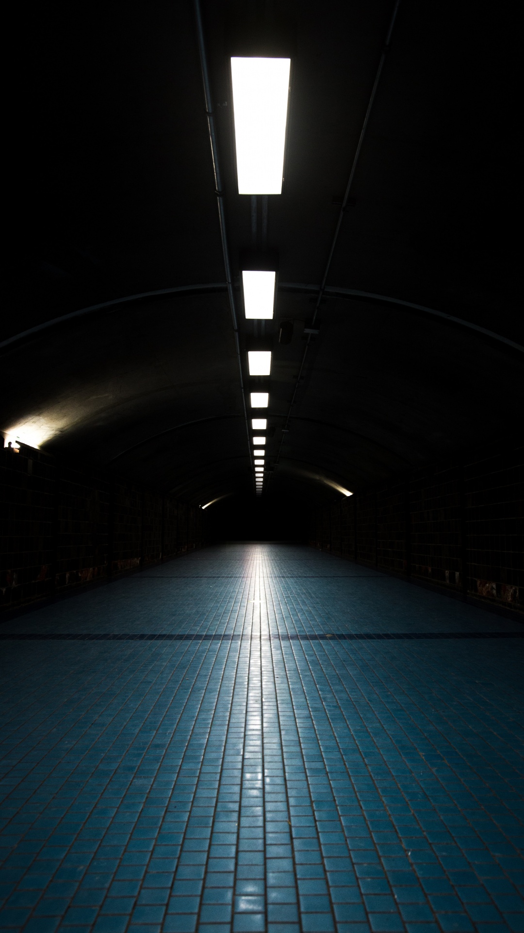 黑色的, 光, 建筑, 对称, 天空 壁纸 1080x1920 允许