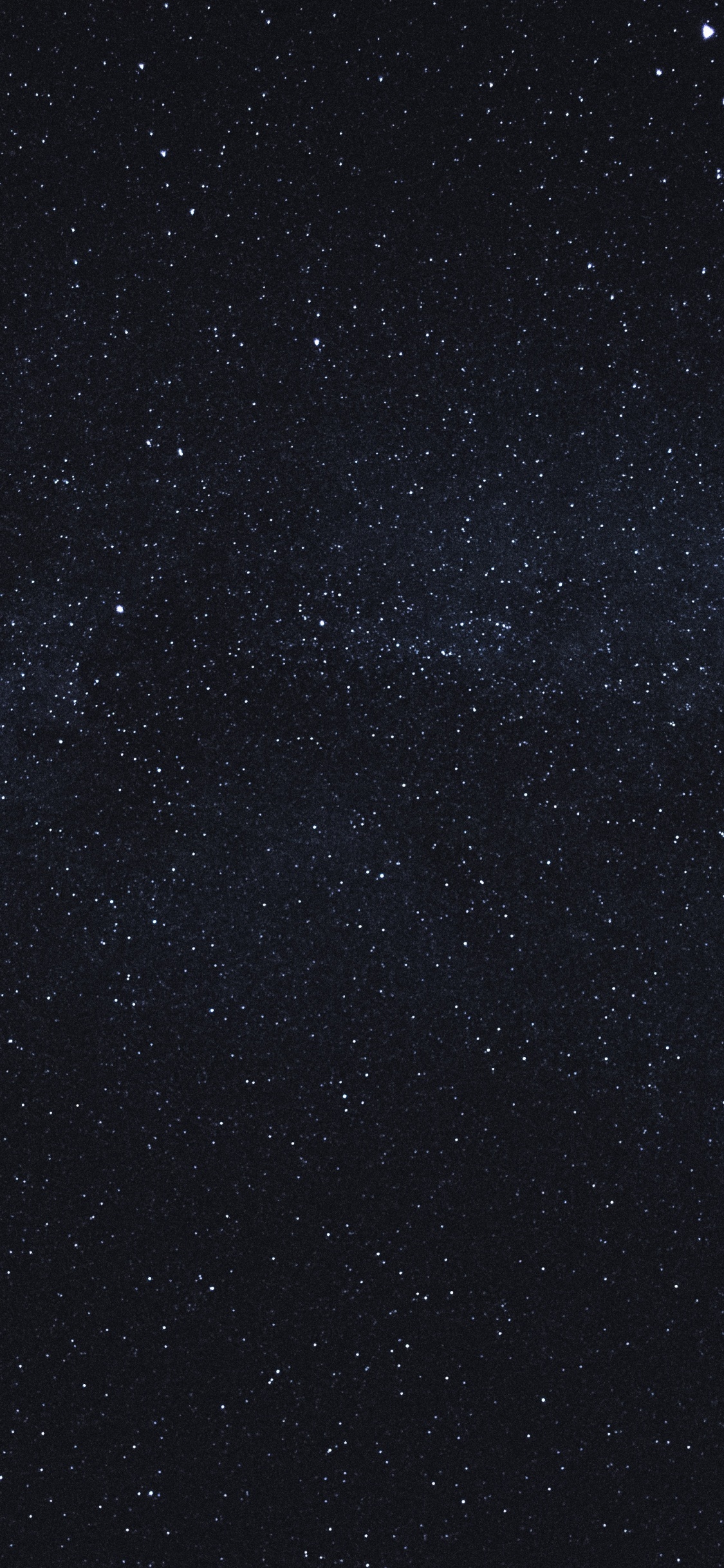 Starry Night Sky During Night Time. Wallpaper in 1125x2436 Resolution