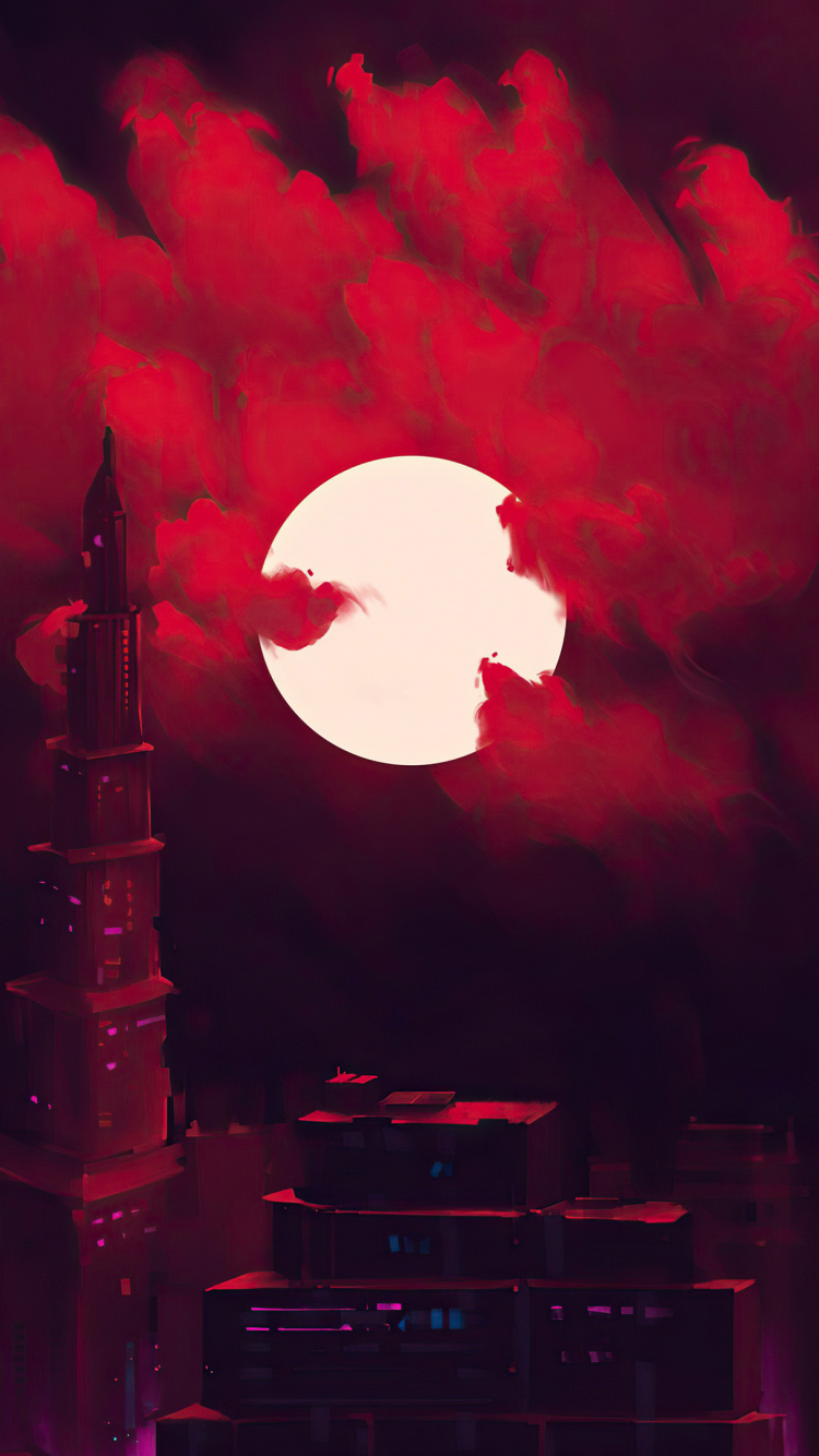 Crimson, Plant, Tree, Petal, Pink. Wallpaper in 750x1334 Resolution