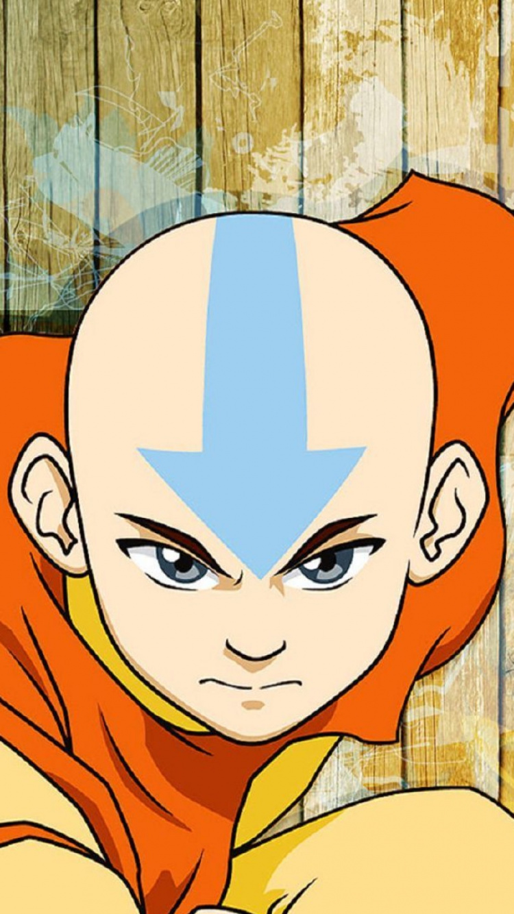 Aang, Avatar The Last Airbender, Katara, Zuko, Sokka. Wallpaper in 750x1334 Resolution