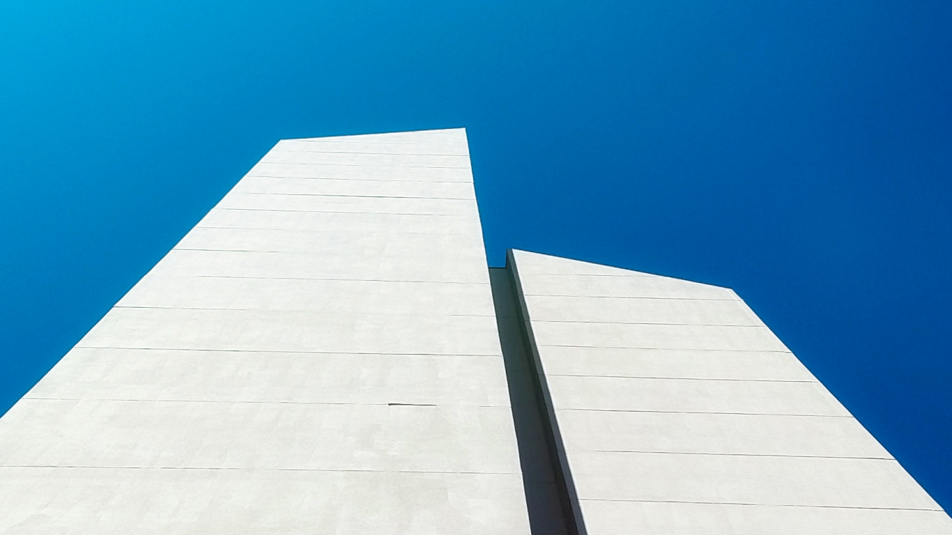 Gebäude, Azure, Rechteck, Tower, Holz. Wallpaper in 1366x768 Resolution