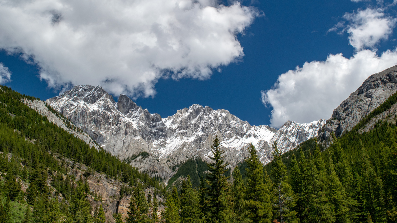 Mountain Range, Mountain, Mount Scenery, Mountainous Landforms, Nature. Wallpaper in 1280x720 Resolution