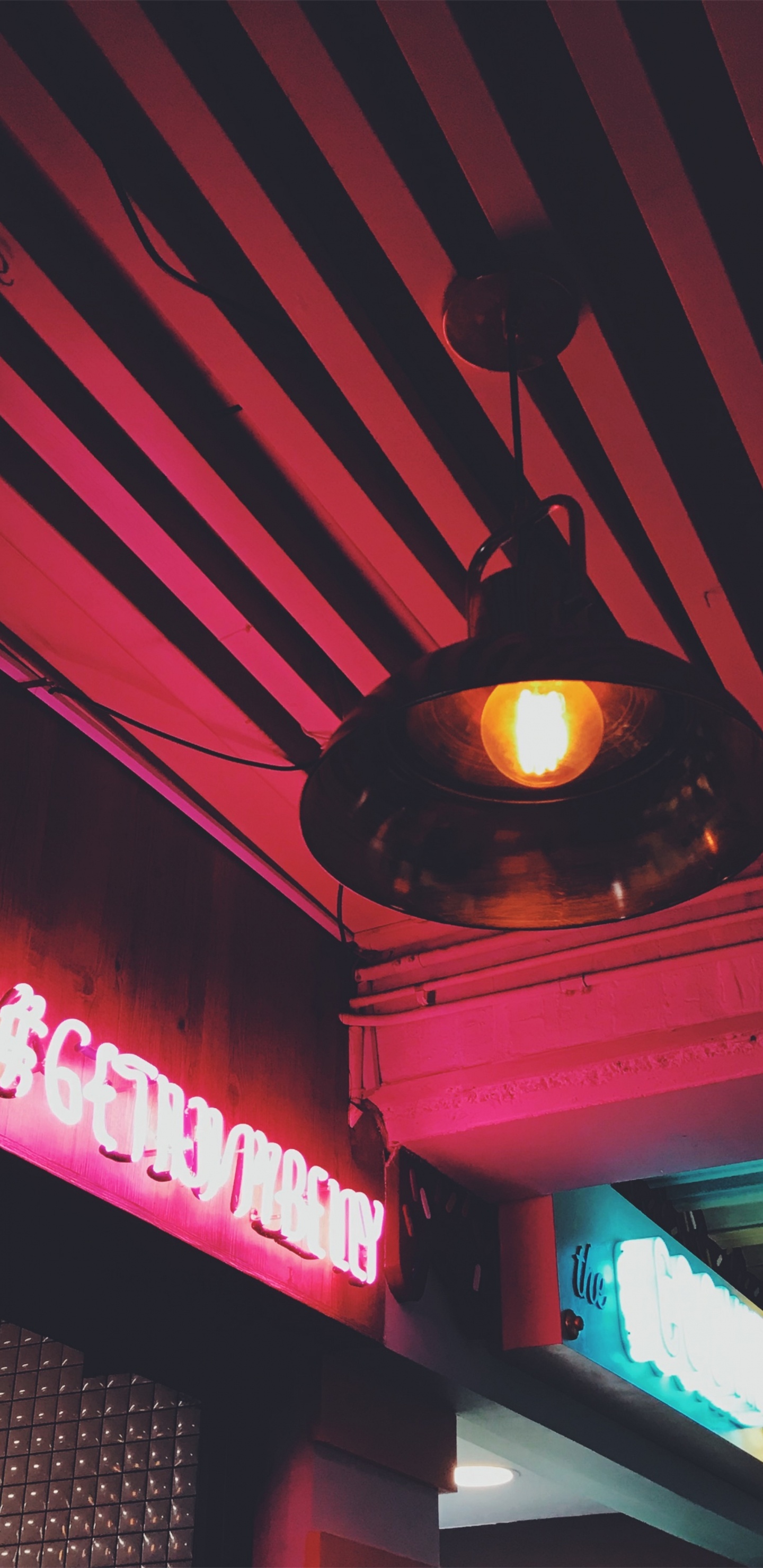 Licht, Neon, Pink, Nacht, Magenta. Wallpaper in 1440x2960 Resolution