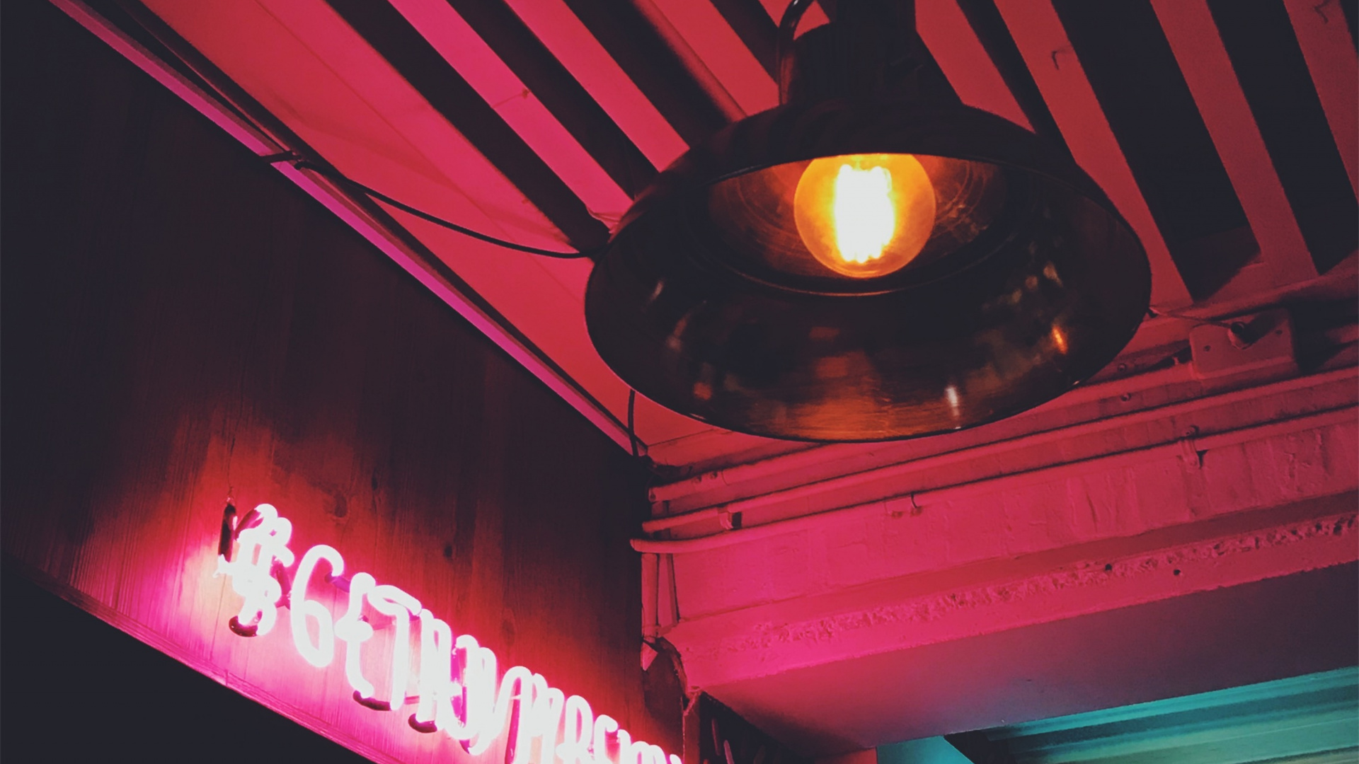 Licht, Neon, Pink, Nacht, Magenta. Wallpaper in 1920x1080 Resolution