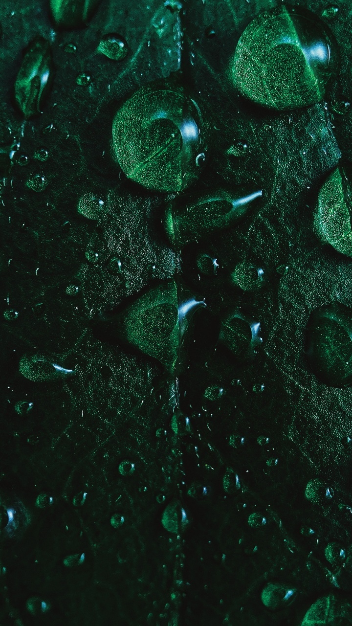 Ios, Apples, Midnight Green, Liquid, Fluid. Wallpaper in 720x1280 Resolution