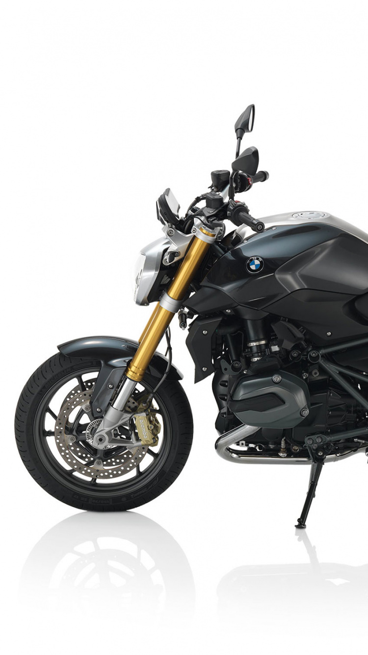 Moto Nue Noire et Brune. Wallpaper in 750x1334 Resolution