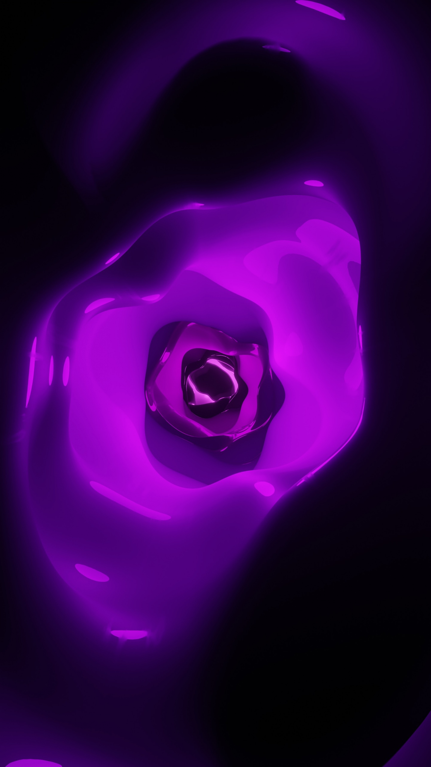 Purple and White Light Illustration. Wallpaper in 1440x2560 Resolution
