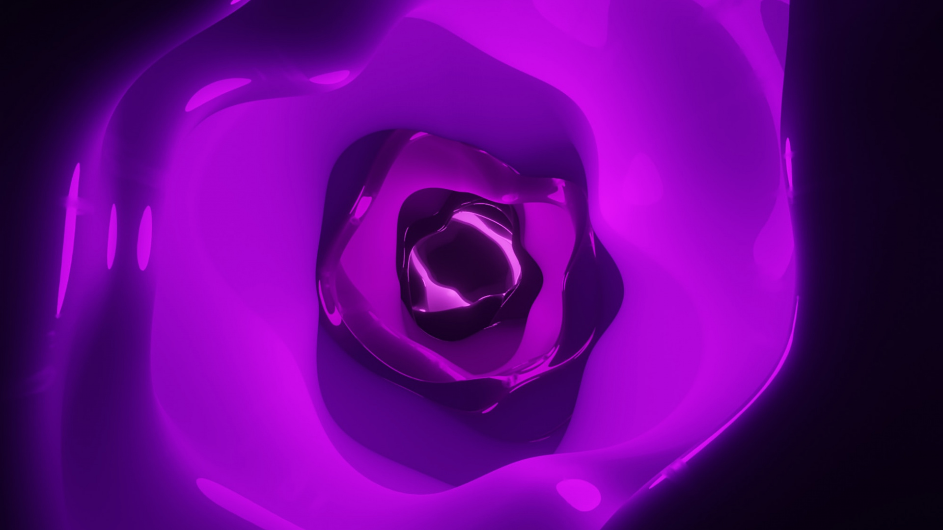 Ilustración de Luz Púrpura y Blanca. Wallpaper in 1920x1080 Resolution