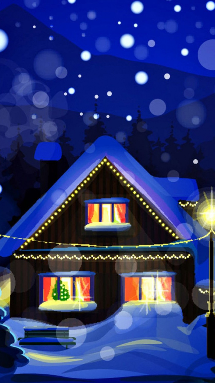 Christmas Day, Christmas, Winter, Christmas Decoration, Christmas Tree. Wallpaper in 750x1334 Resolution