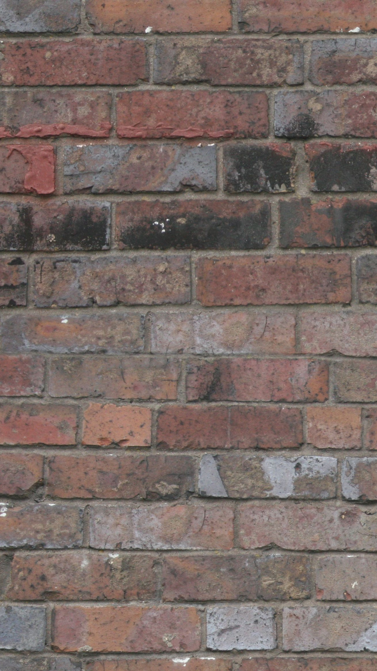 砌砖, 砖, 石壁, 瓦匠, 纹理映 壁纸 750x1334 允许