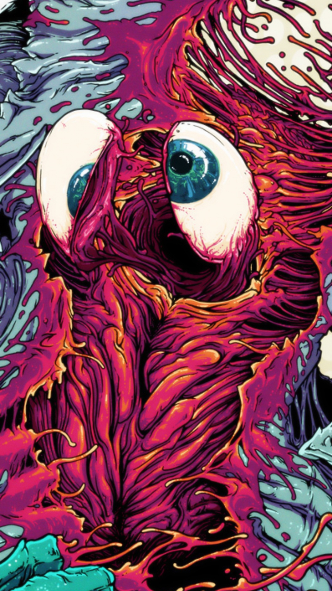 Diseño, Ilustración, Pintura de Arte, la Botánica, Arte. Wallpaper in 1080x1920 Resolution