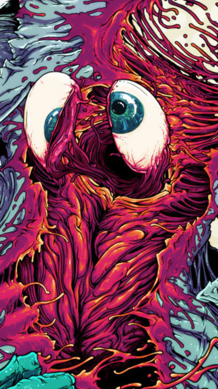 Diseño, Ilustración, Pintura de Arte, la Botánica, Arte. Wallpaper in 750x1334 Resolution