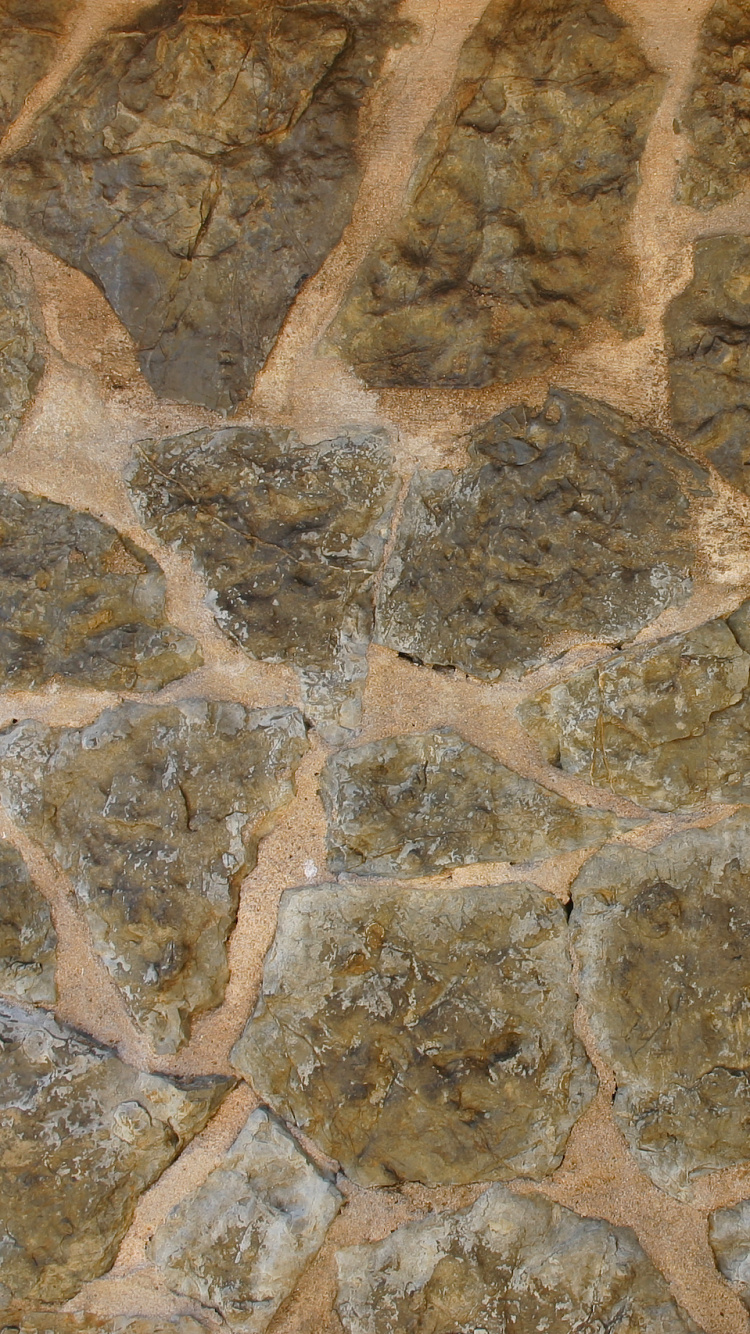 Brown and Gray Concrete Floor. Wallpaper in 750x1334 Resolution