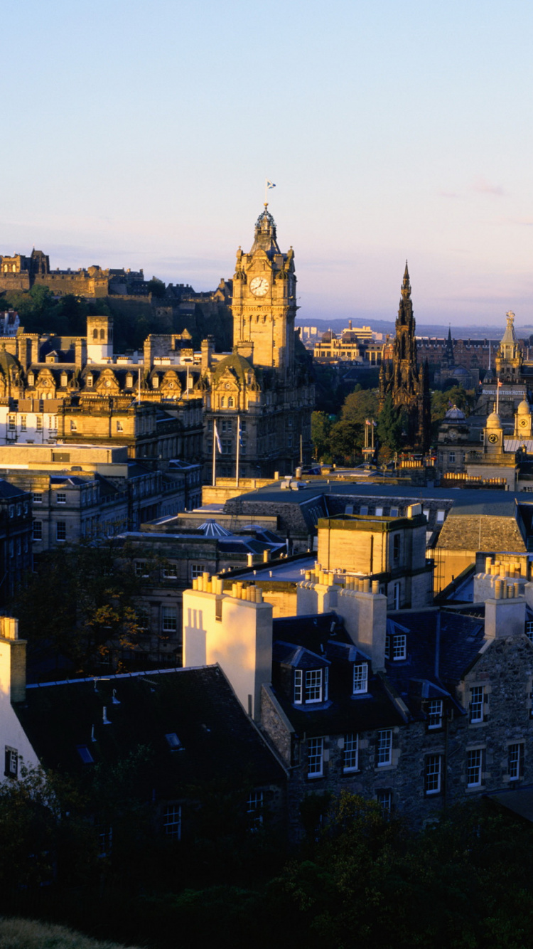 Aerial View of City Buildings During Daytime. Wallpaper in 750x1334 Resolution