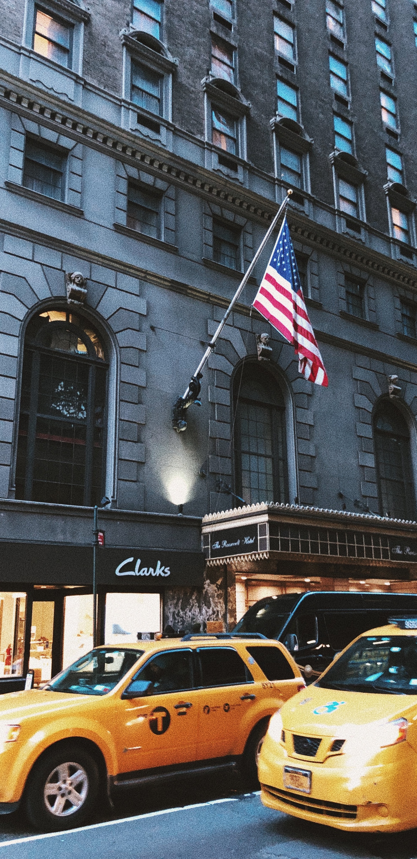 Yellow Taxi Cab on Road Near Building During Daytime. Wallpaper in 1440x2960 Resolution