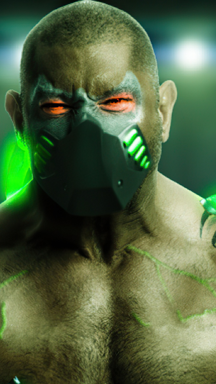 Riddler, Batman, Bane, Catwoman, Harley Quinn. Wallpaper in 720x1280 Resolution