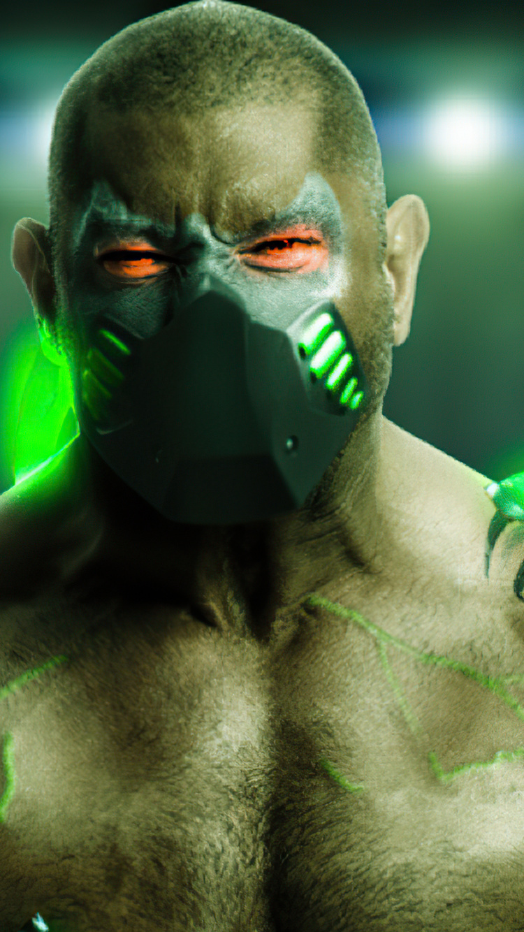 Riddler, Batman, Bane, Catwoman, Harley Quinn. Wallpaper in 750x1334 Resolution