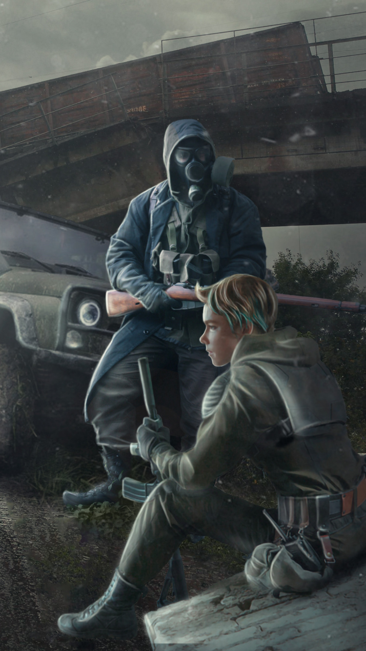 Stalker 2 Fan Art. Wallpaper in 750x1334 Resolution