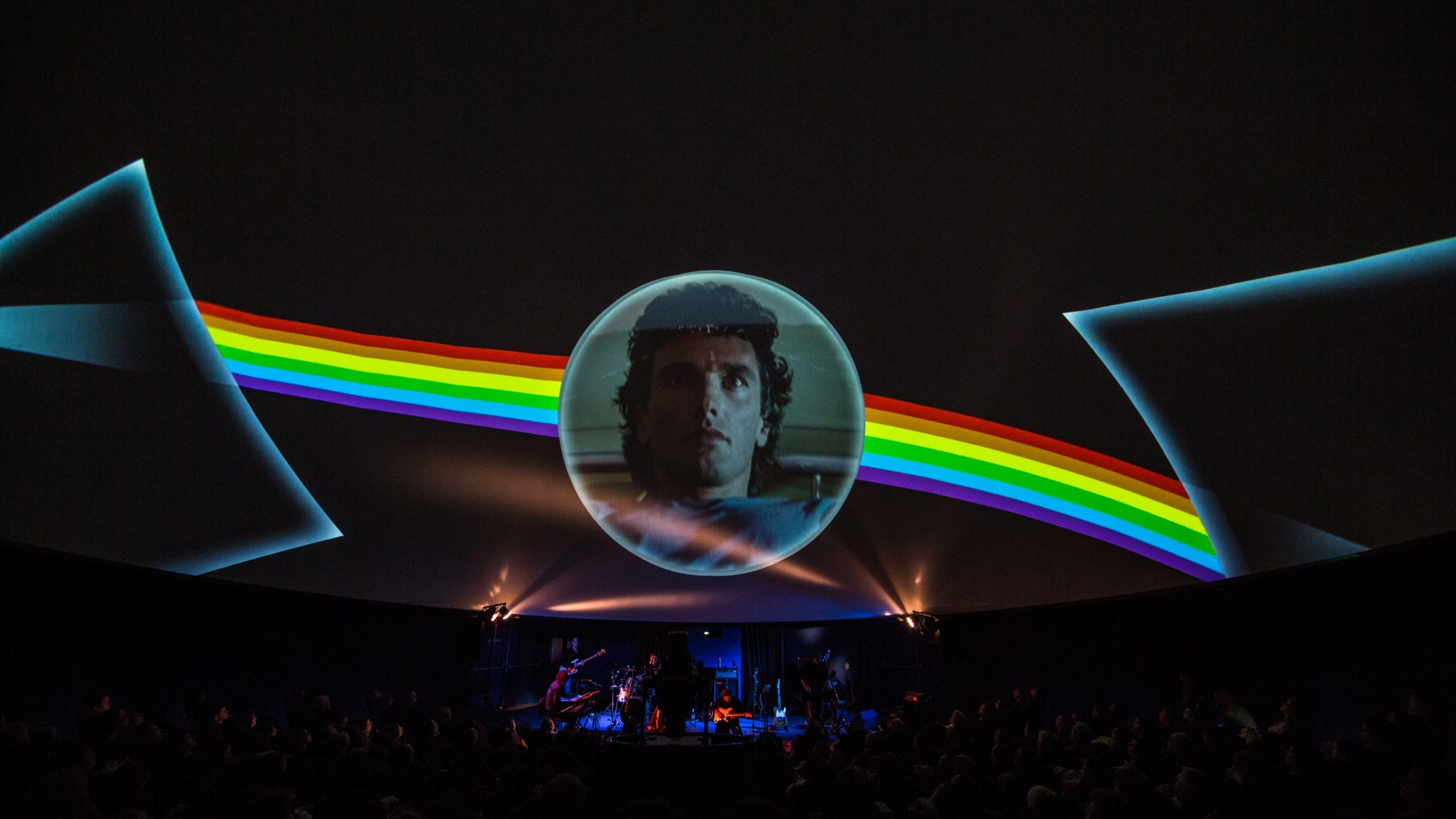 Licht, Technologie, Nacht, Bühne-M, Dark Side of The Moon. Wallpaper in 2560x1440 Resolution