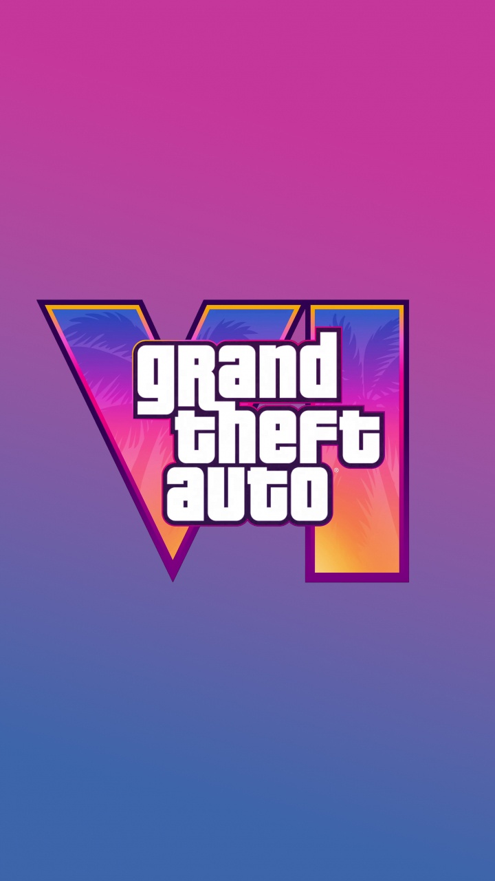 Logo Gta 6, Grand Theft Auto VI, Grand Theft Auto v, Logo, Graphisme. Wallpaper in 720x1280 Resolution