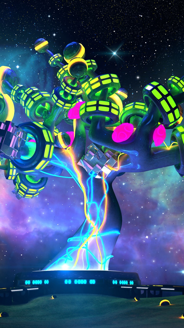 Mann im Grün-schwarzen Anzug Steht Auf Der Bühne. Wallpaper in 720x1280 Resolution