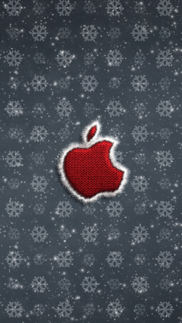 Apple, 红色的, 心脏, 深红色的 壁纸 720x1280 允许