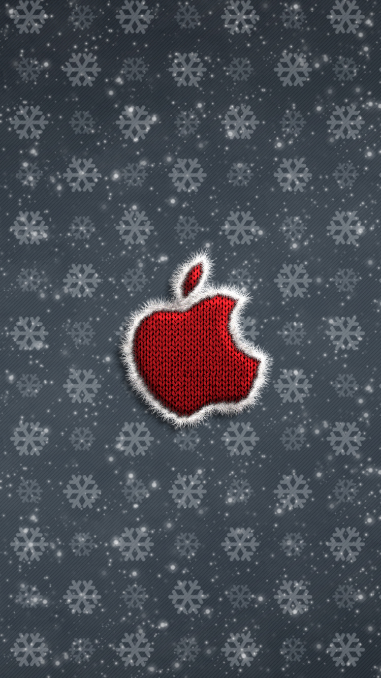 Apple, 红色的, 心脏, 深红色的 壁纸 750x1334 允许