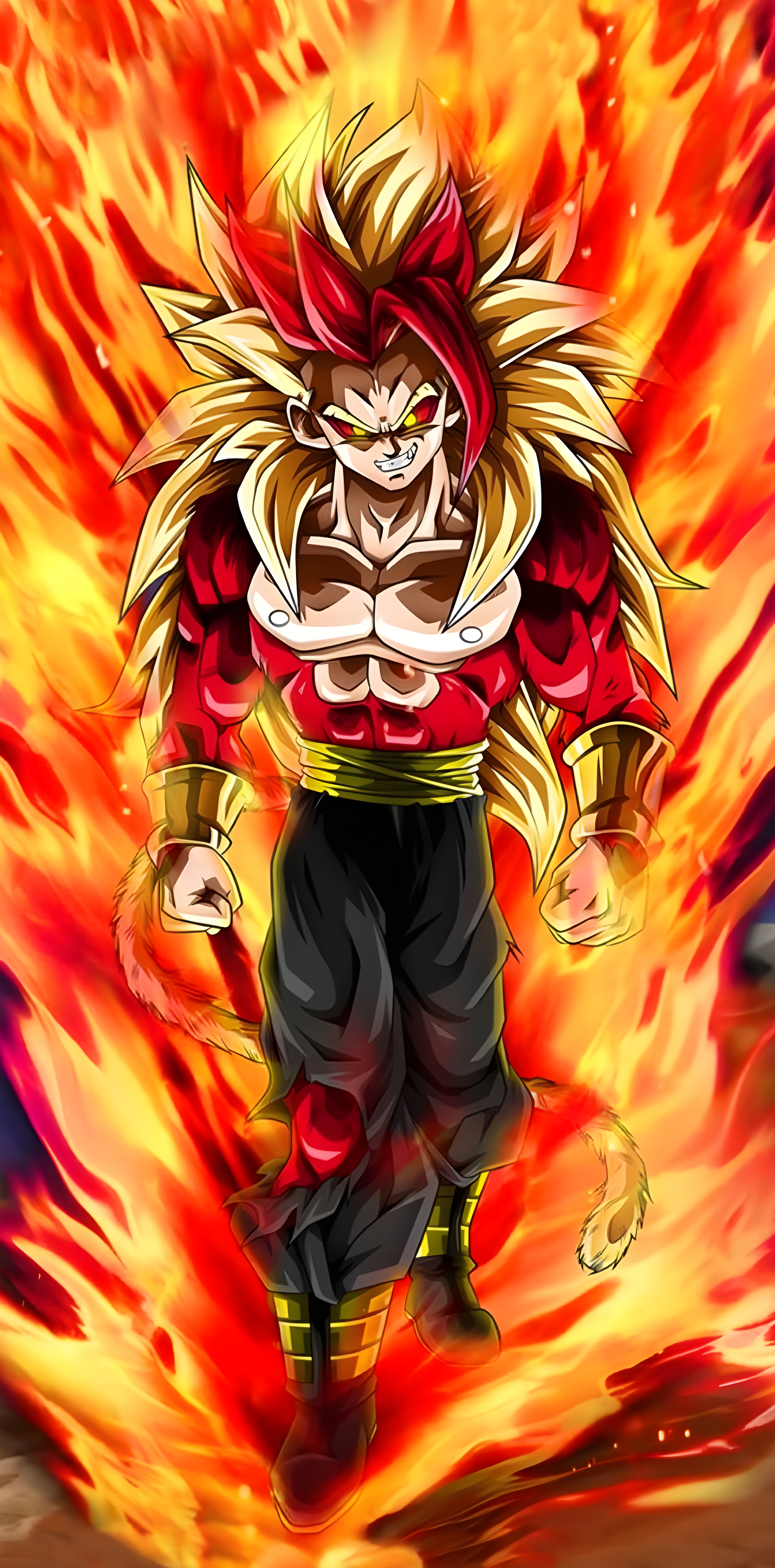 Wallpaper Anime, Goku Super Saiyan 4, Goku, Vegeta, Super Saiyan,  Background - Download Free Image