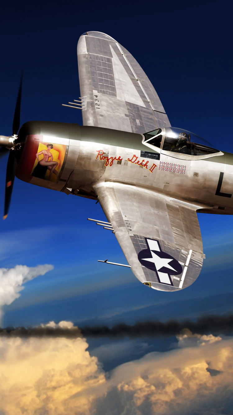 Graues Düsenflugzeug, Das Tagsüber in Den Himmel Fliegt. Wallpaper in 750x1334 Resolution