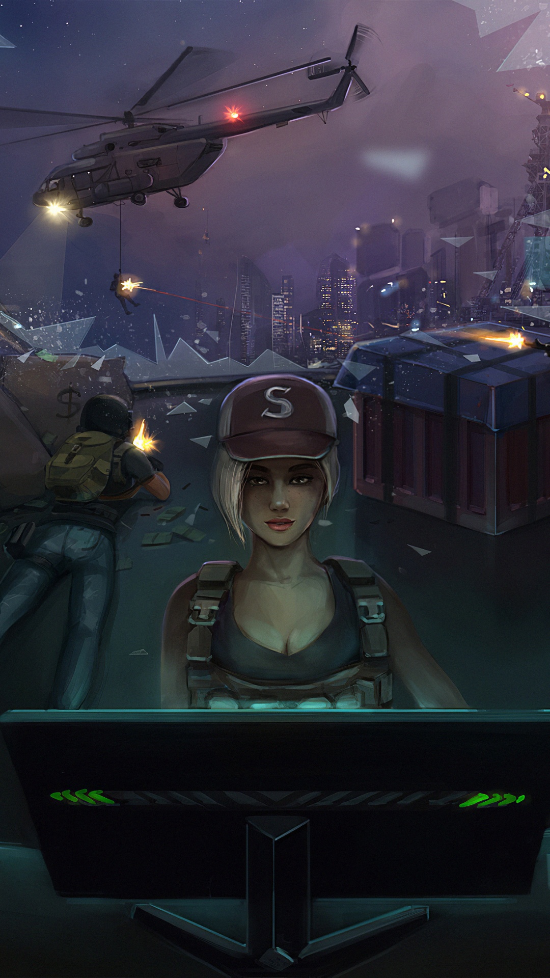 Visuelle Effekte, Spieler, Action-Abenteuer-Spiel, Veranstaltung, Games. Wallpaper in 1080x1920 Resolution