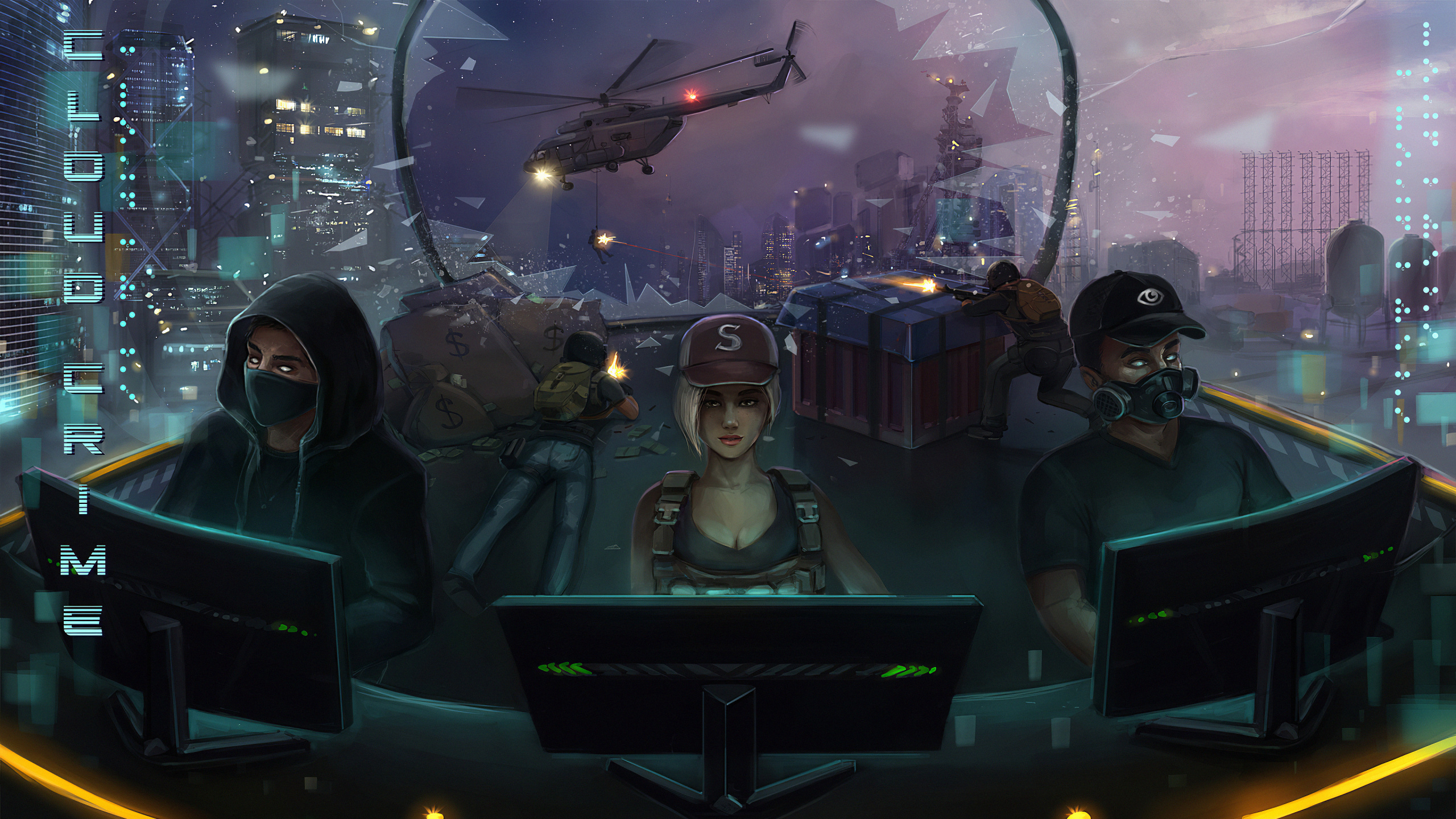 Visuelle Effekte, Spieler, Action-Abenteuer-Spiel, Veranstaltung, Games. Wallpaper in 2560x1440 Resolution