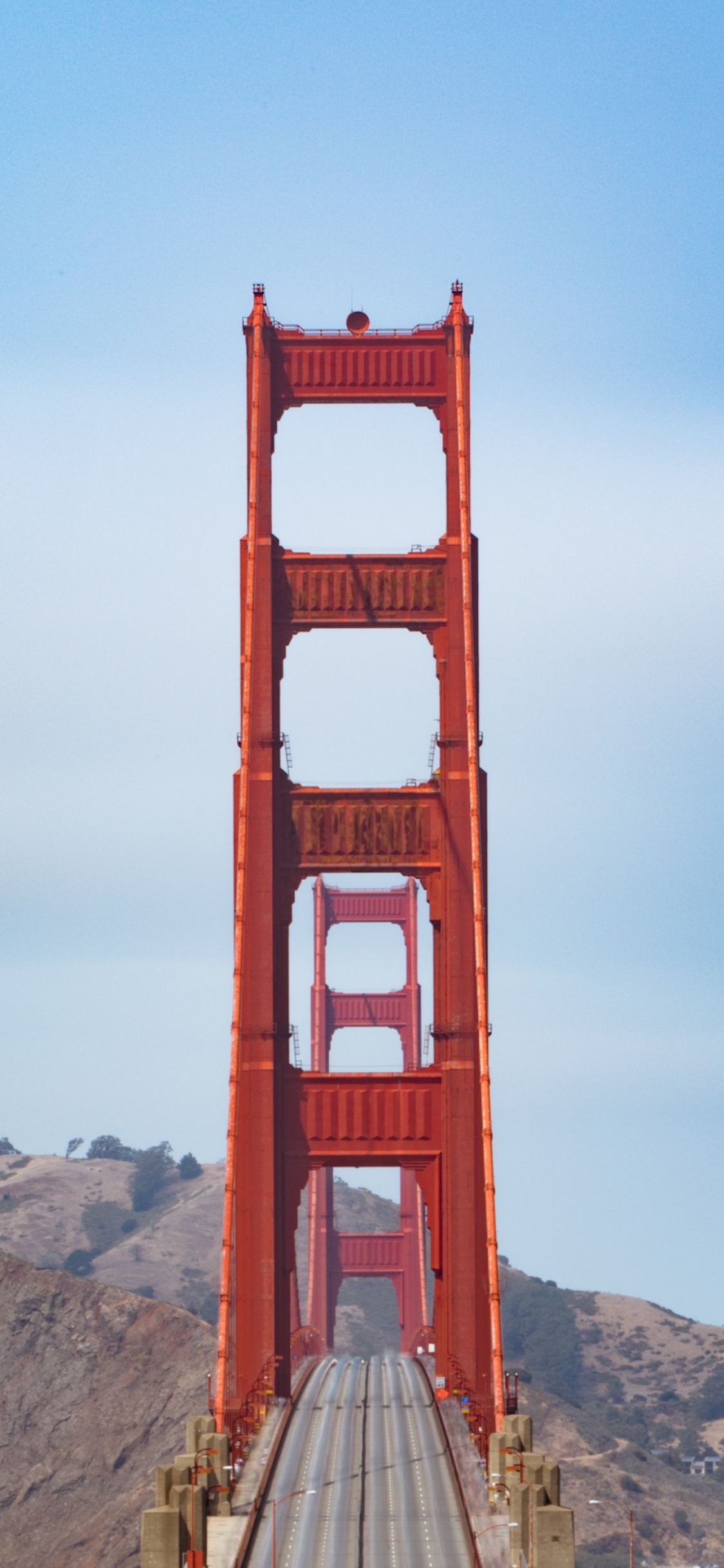 San Francisco Landscape, San Francisco, Art, Landmark, Landscape. Wallpaper in 1125x2436 Resolution