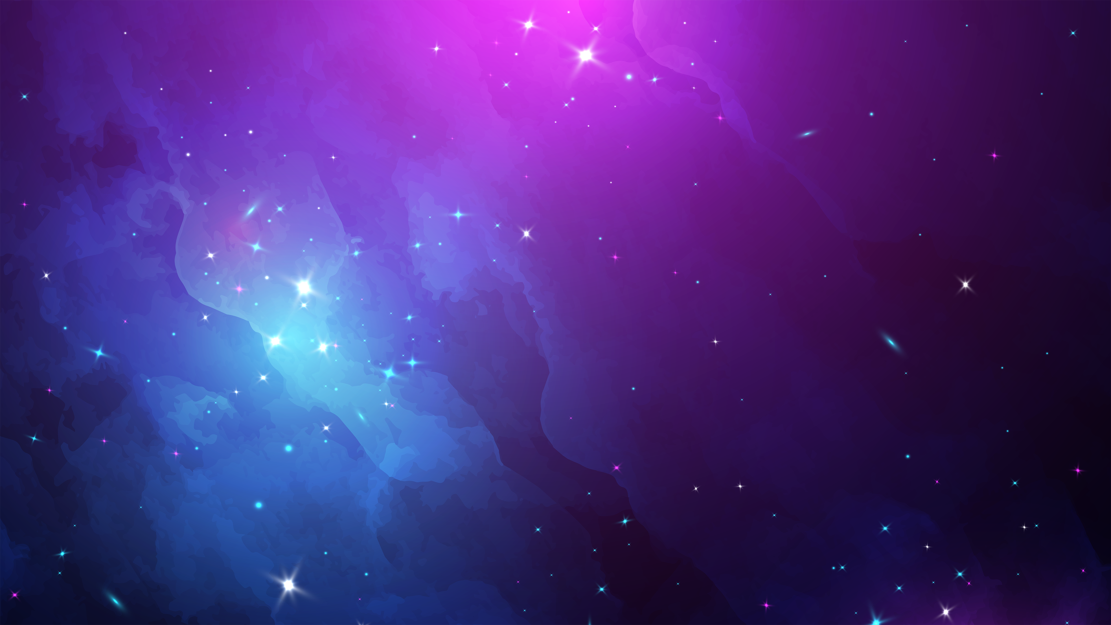 Galaxie, Eau, Atmosphère, Azure, Purple. Wallpaper in 3840x2160 Resolution
