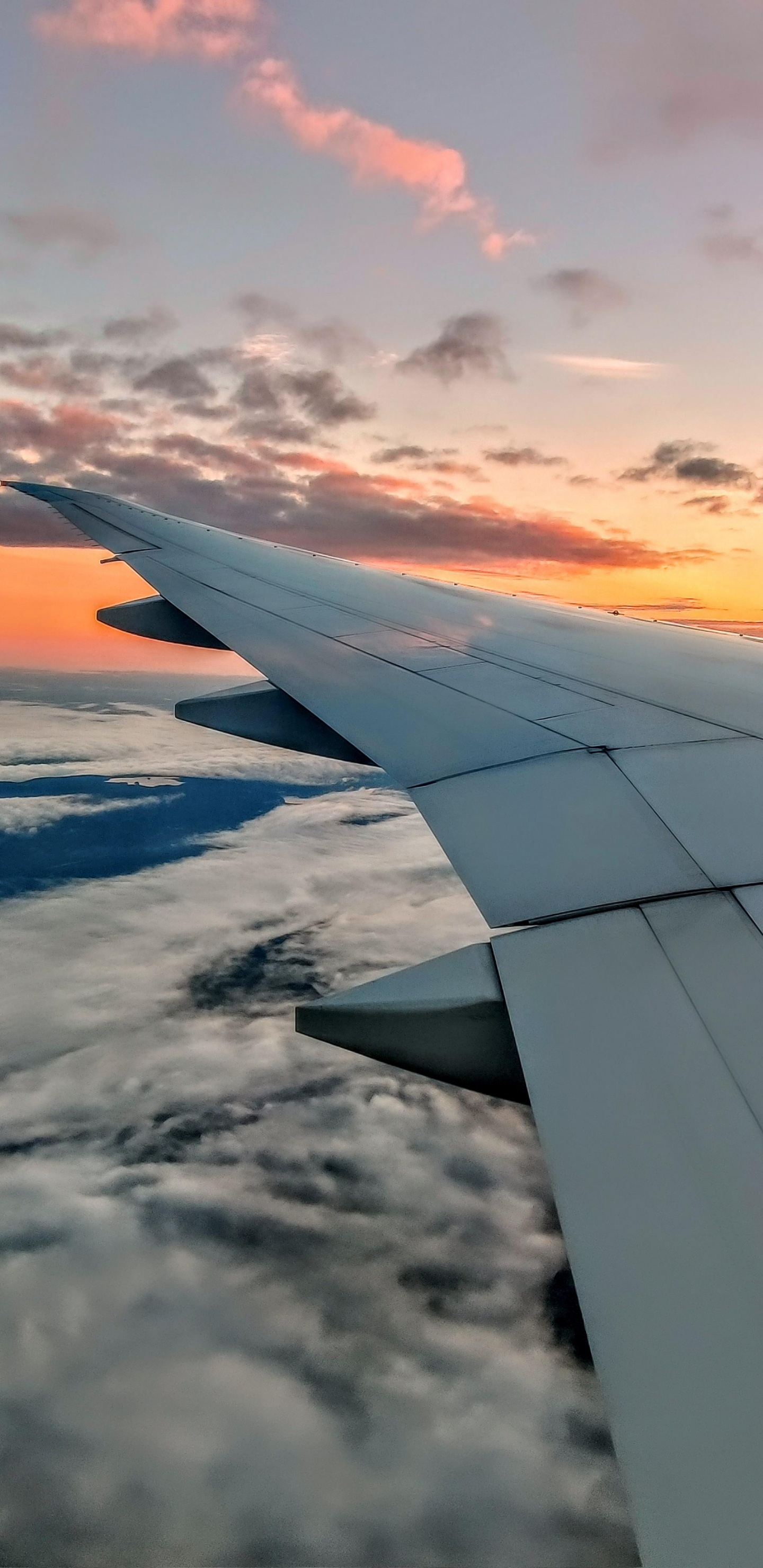 Despierta en el Cielo, Ambiente, la Luz Del Sol, Aviación, Los Viajes Aéreos. Wallpaper in 1440x2960 Resolution