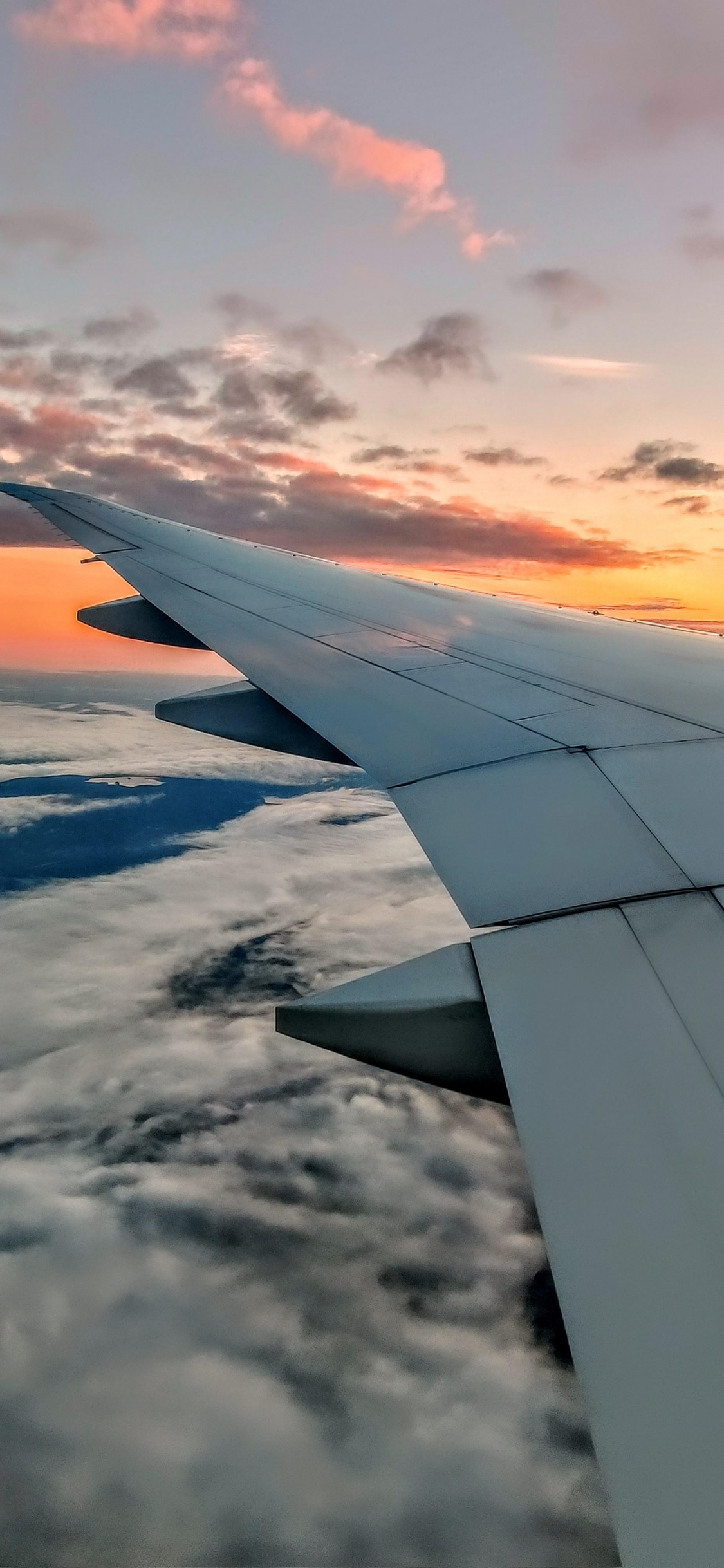 Wach am Himmel Auf, Cloud, Atmosphäre, Sonnenlicht, Flugreise. Wallpaper in 1125x2436 Resolution