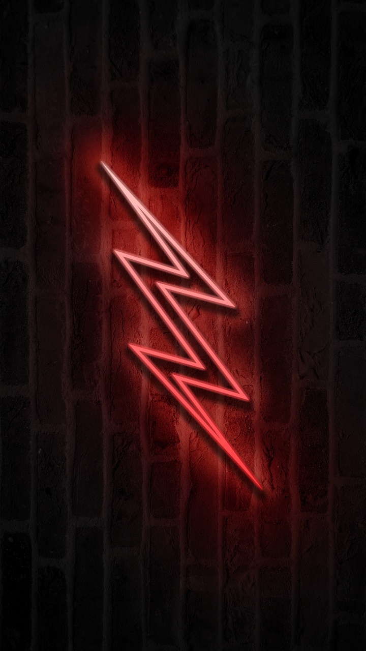 Light, Neon Sign, Triangle, Amber, Wood. Wallpaper in 720x1280 Resolution