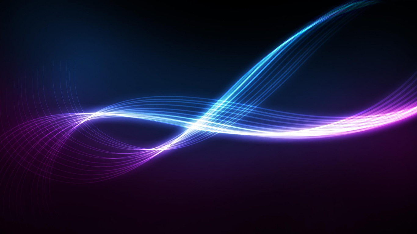 Purple and White Light Digital Wallpaper. Wallpaper in 1366x768 Resolution