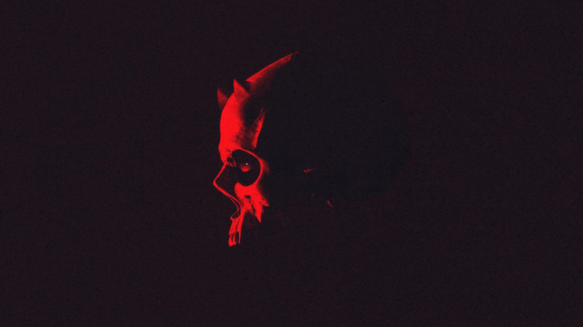 Red Bird Flying During Nighttime. Wallpaper in 1920x1080 Resolution