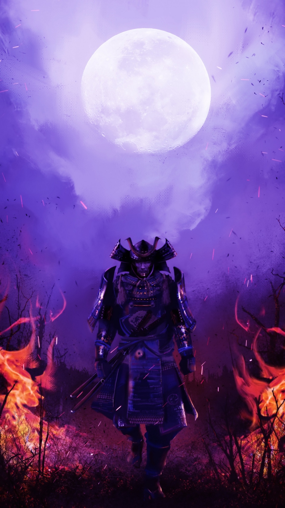 Nature, Clinique Dentaire Irkutskaïa 1, Lumière, Purple, Art. Wallpaper in 1080x1920 Resolution