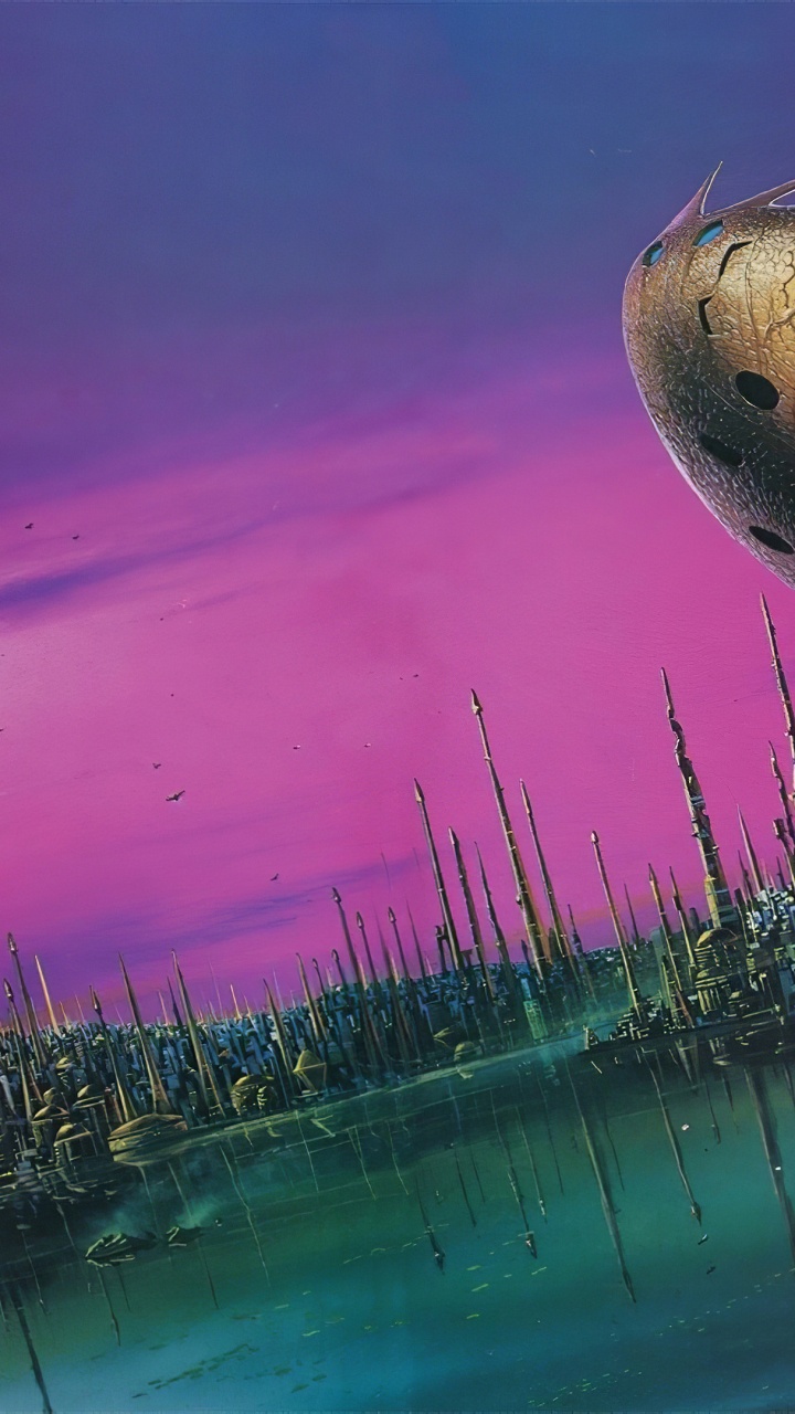 la Science-fiction, Art, la Vie Extraterrestre, Artiste, L'art Numérique. Wallpaper in 720x1280 Resolution