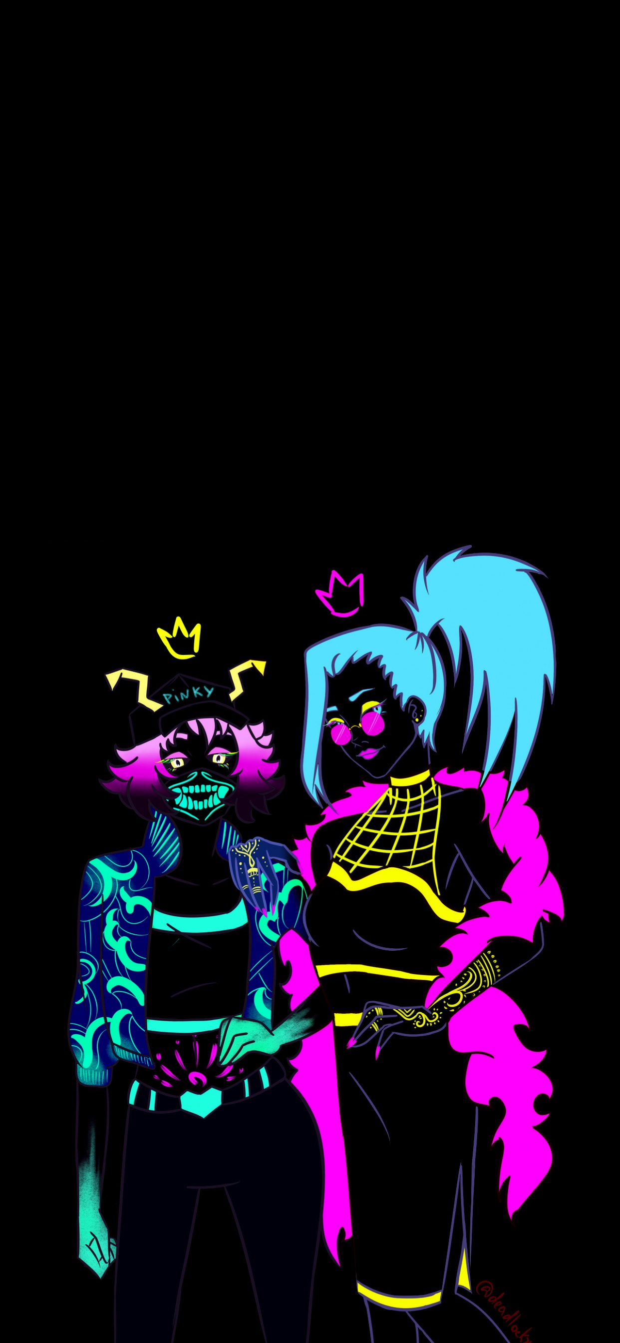 Arte, Diseño Gráfico, Morado, Manga, Rosa. Wallpaper in 1242x2688 Resolution