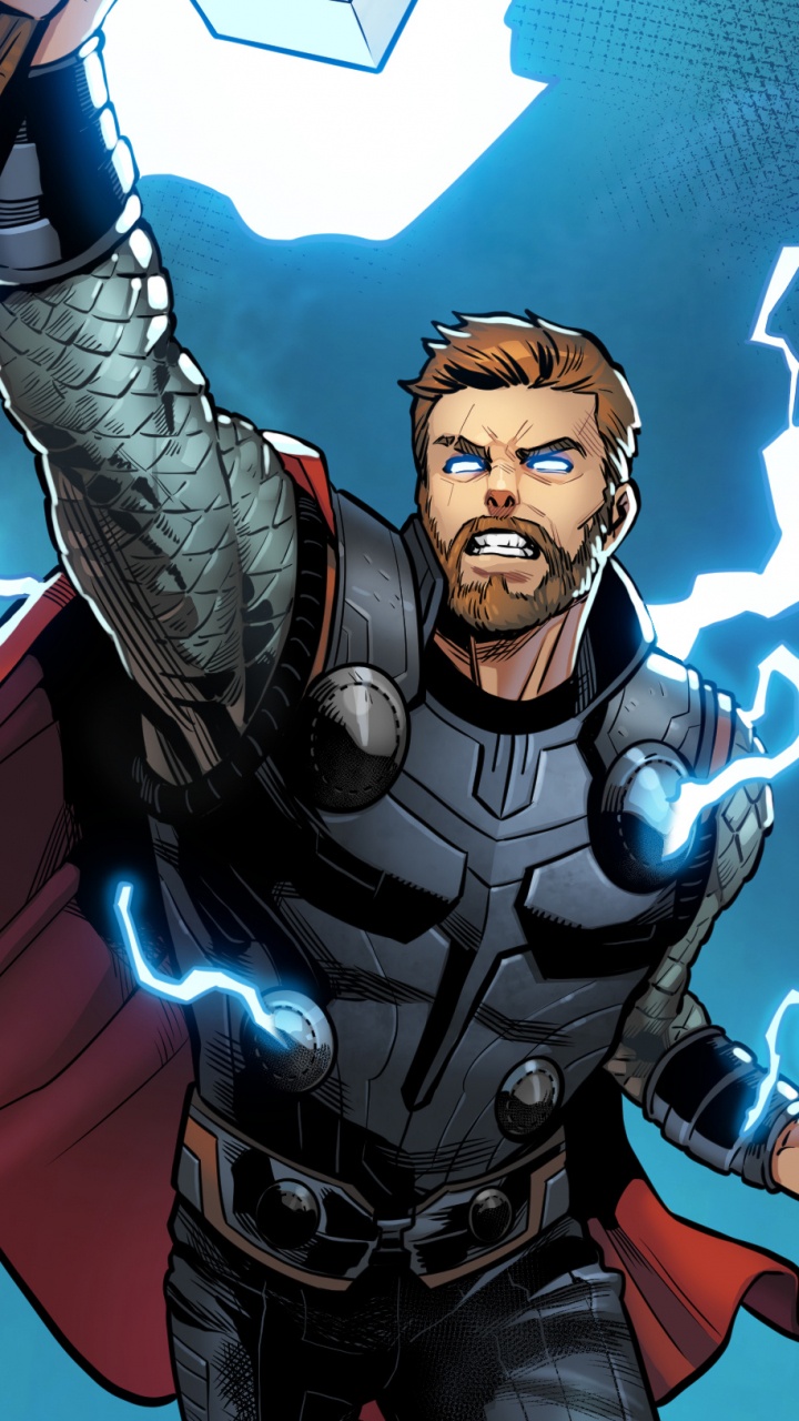 Man in Black and Red Suit Holding Sword Illustration. Wallpaper in 720x1280 Resolution